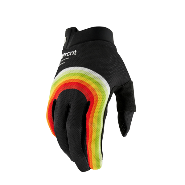 100% Itrack Rewind White Gloves
