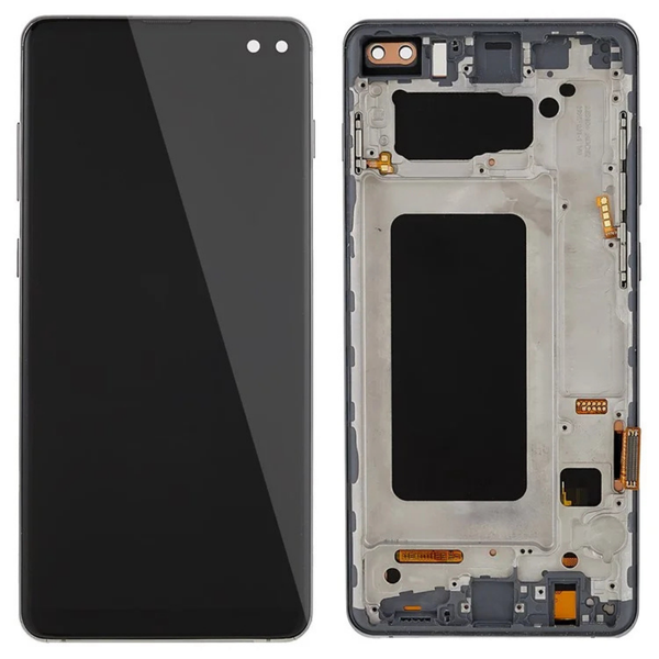 LCD Display with Frame Compatible with Samsung Galaxy S20 Ultra