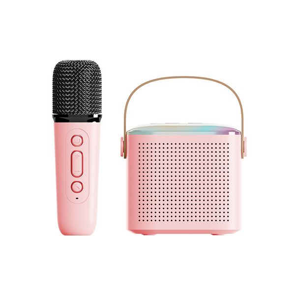 Portable Wireless Bluetooth Speaker With Microphone RGB Light