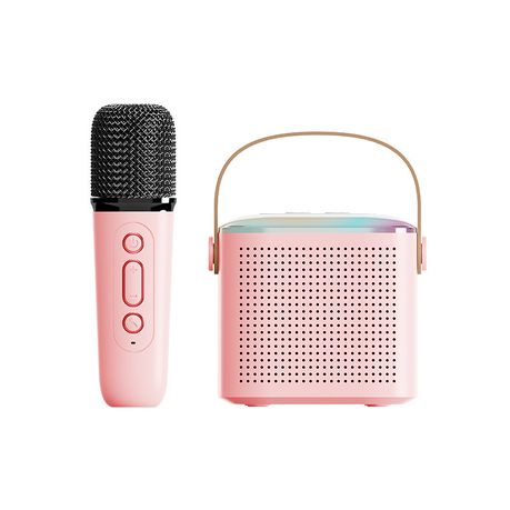 Portable Wireless Bluetooth Speaker With Microphone RGB Light Image