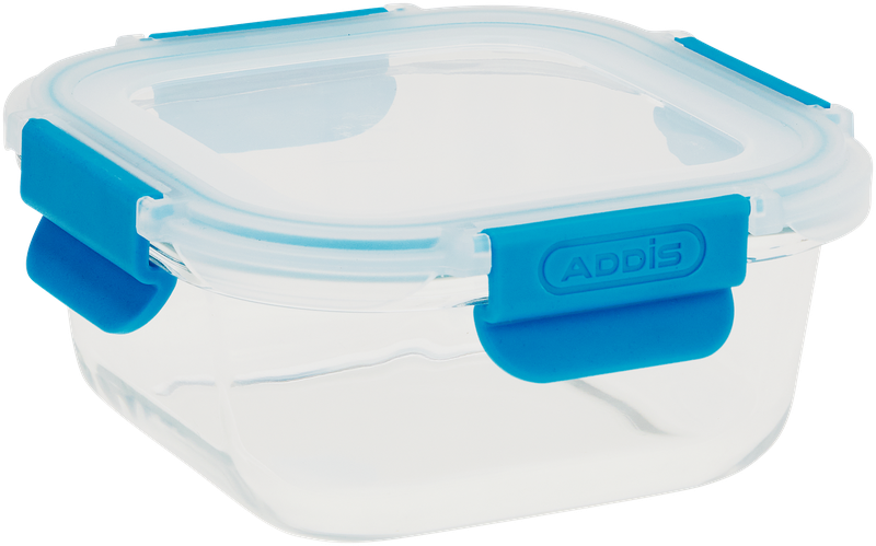 Addis - 320ml Rectangle Oven Lock - Glass