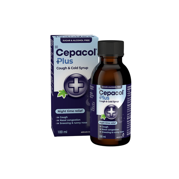 Cepacol Plus Cough &amp; Cold Syrup 100 MLT
