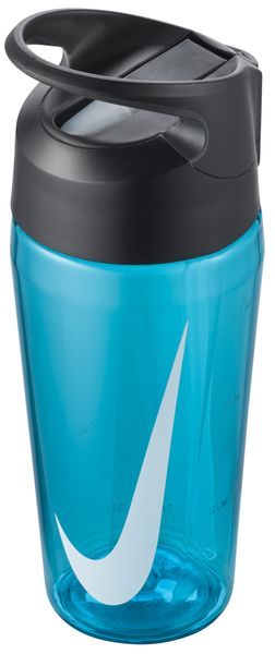 Nike Tr Hypercharge Straw Bottle 16 Oz Blue Fury/Anthracite/White 16oz