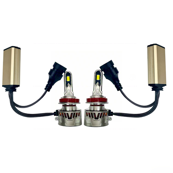 Ecomlight - L86 H11 LED Headlight Bulbs 480W 48000LM /6000K-8500k - 1 Pair
