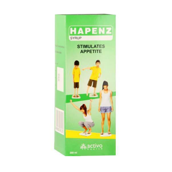 Activo Hapenz Syrup Stimulate Appetite - 200ml
