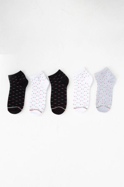 Borelli Bortollo 5-Pack Anklet Trainer Sock