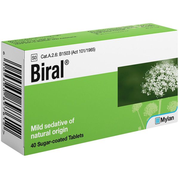Biral Tablets 40s