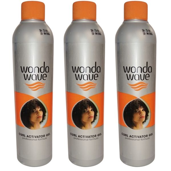 Wonda Wave - Curl Activator Gel - 250ml Pack of 3