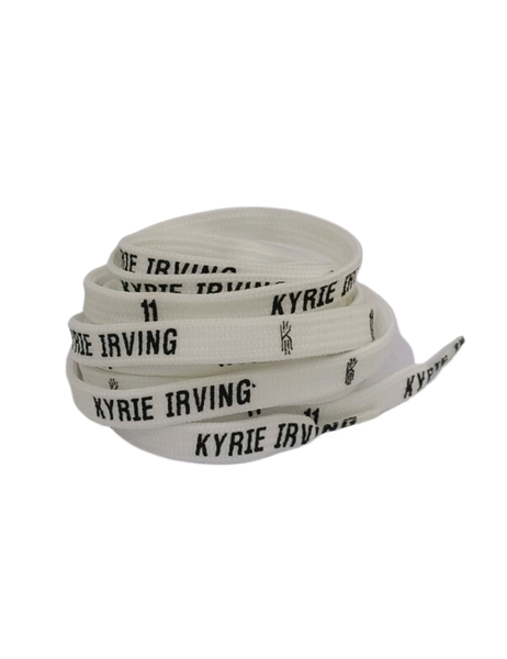 Flat Shoe Laces In Boxes - White Black