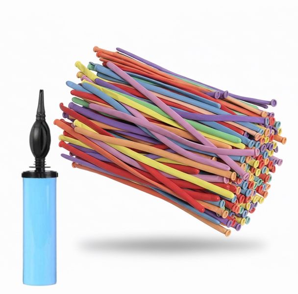 Vibrant Modeling Sculpting Balloons - 200 Pack for Twisting and Sculpting