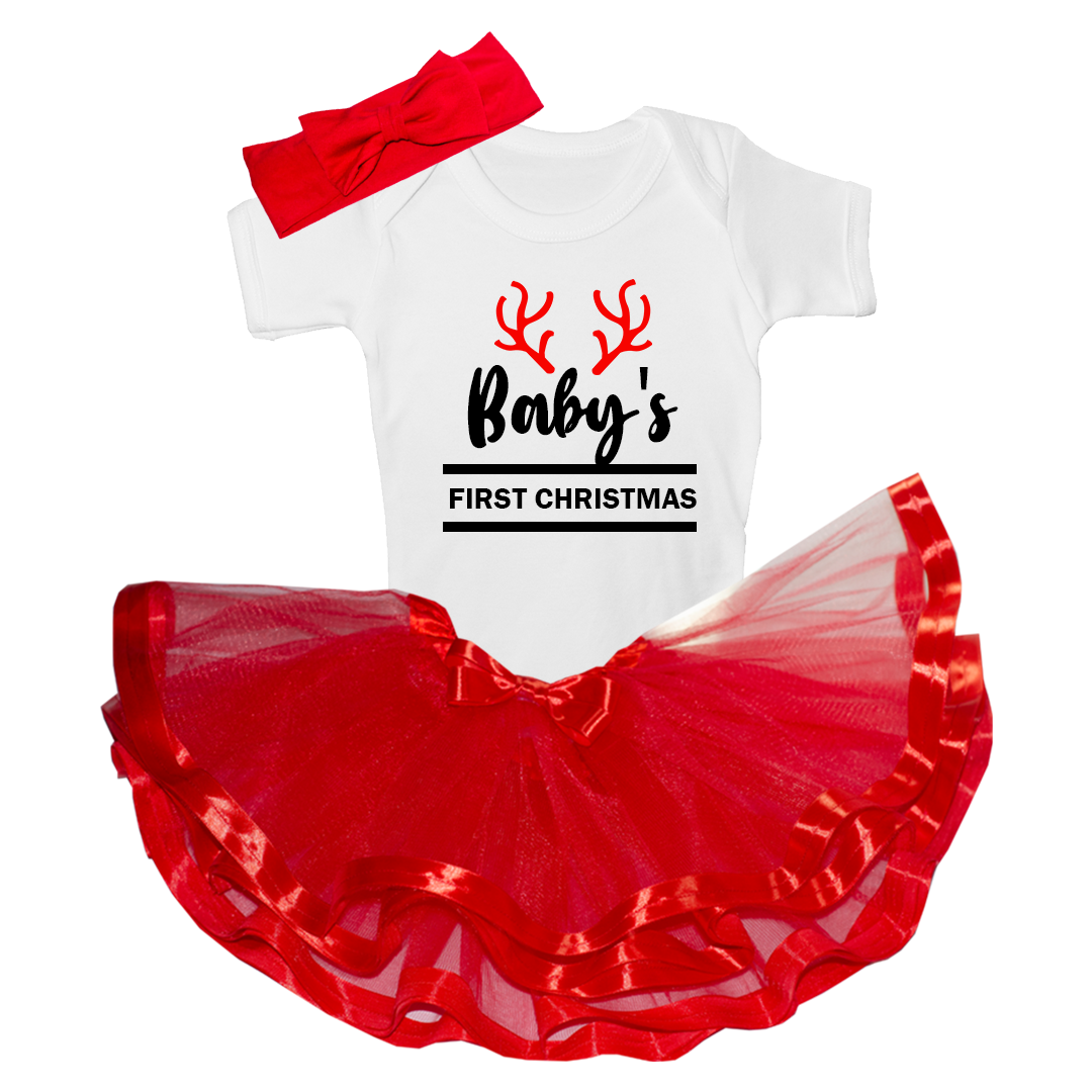 My First Christmas Tutu Set Baby's First Christmas Buy Online in