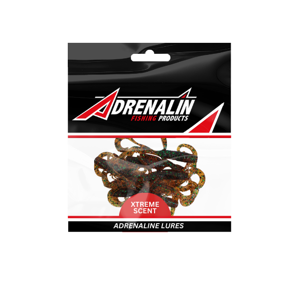 Adrenalin Zombie Lure Pumpkin Green 4 Inch