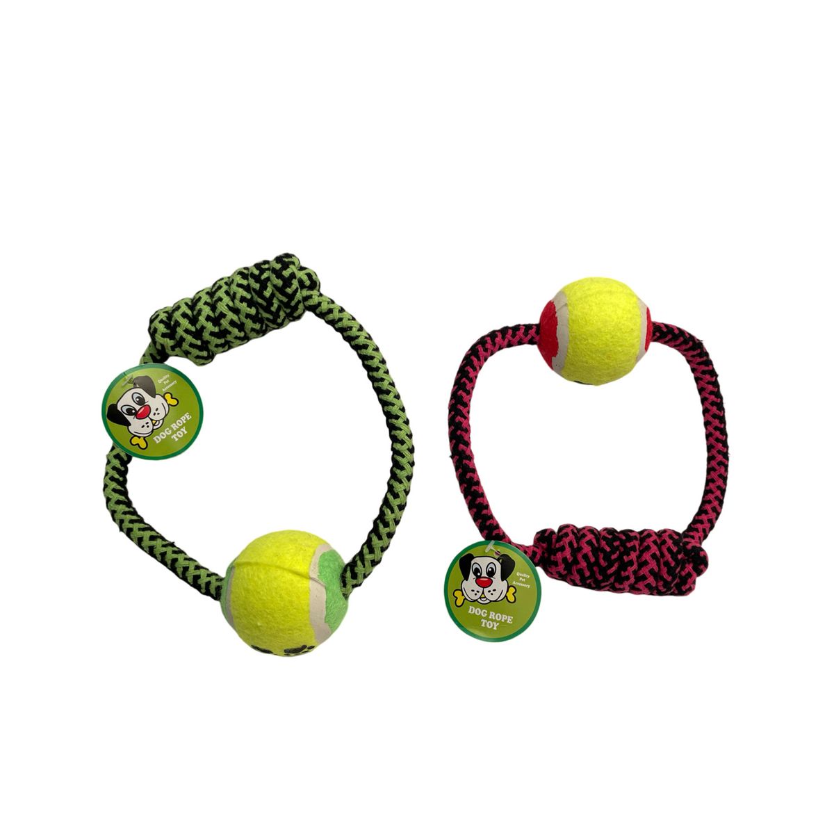 Dog Toy - Tennis Ball on a Rope (Twin Pack) | Shop Today. Get it Tomorrow! | takealot.com