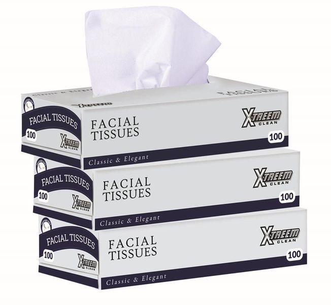 Xtreem Facial Tissues 100's - Value Pack of 3 Boxes