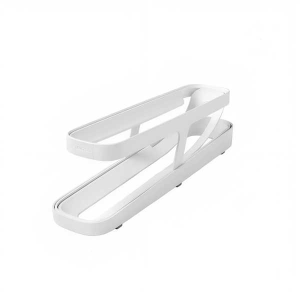 2 Tier Automatic Rolling Space Saving Egg Tray
