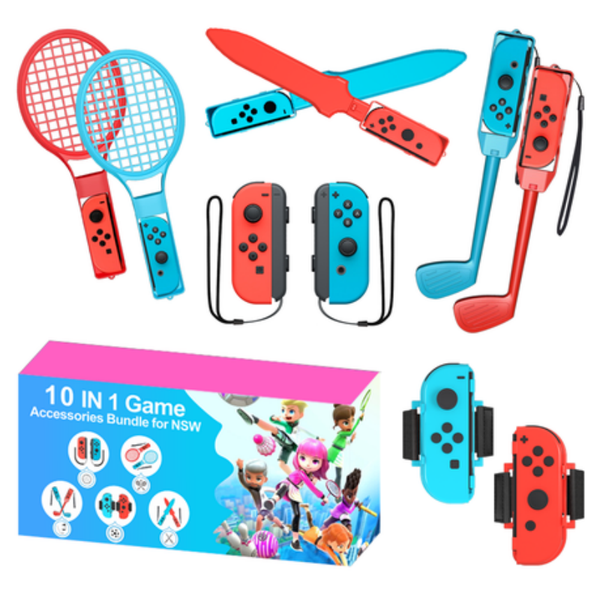 10-in-1 Switch Controller Games Accessory Sets Sports Controller
