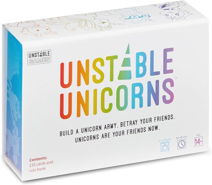 Unstable Games Unstable Unicorns Card Game - Strategy Party Game