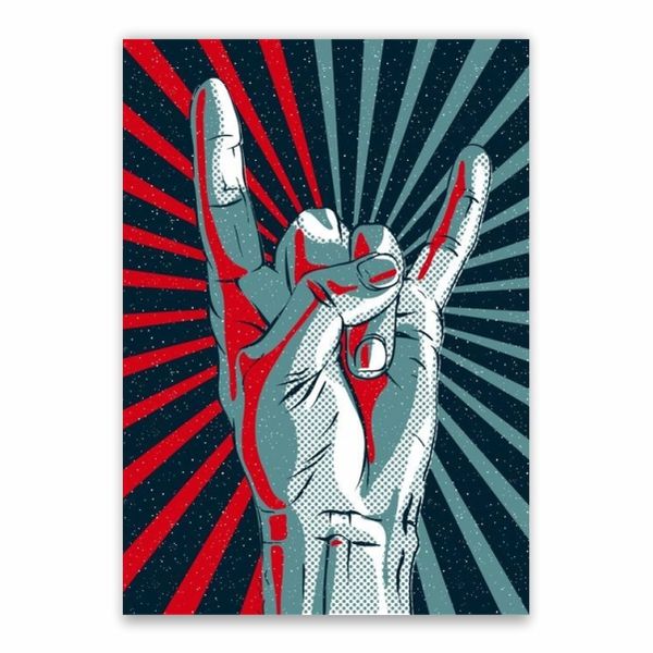 Rock N Roll Poster - A1