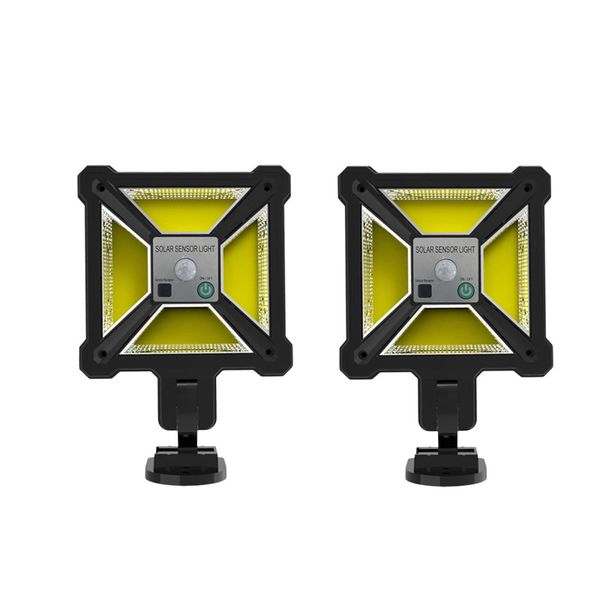 Set Of 2 IP65 Waterproof Motion Sensor Solar Powered Light AT-44
