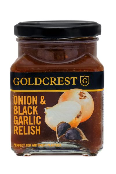 Goldcrest Onion &amp; Black Garlic Relish 230g