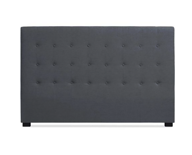 StrohBerry - Missouri Linen Headboard - Charcoal