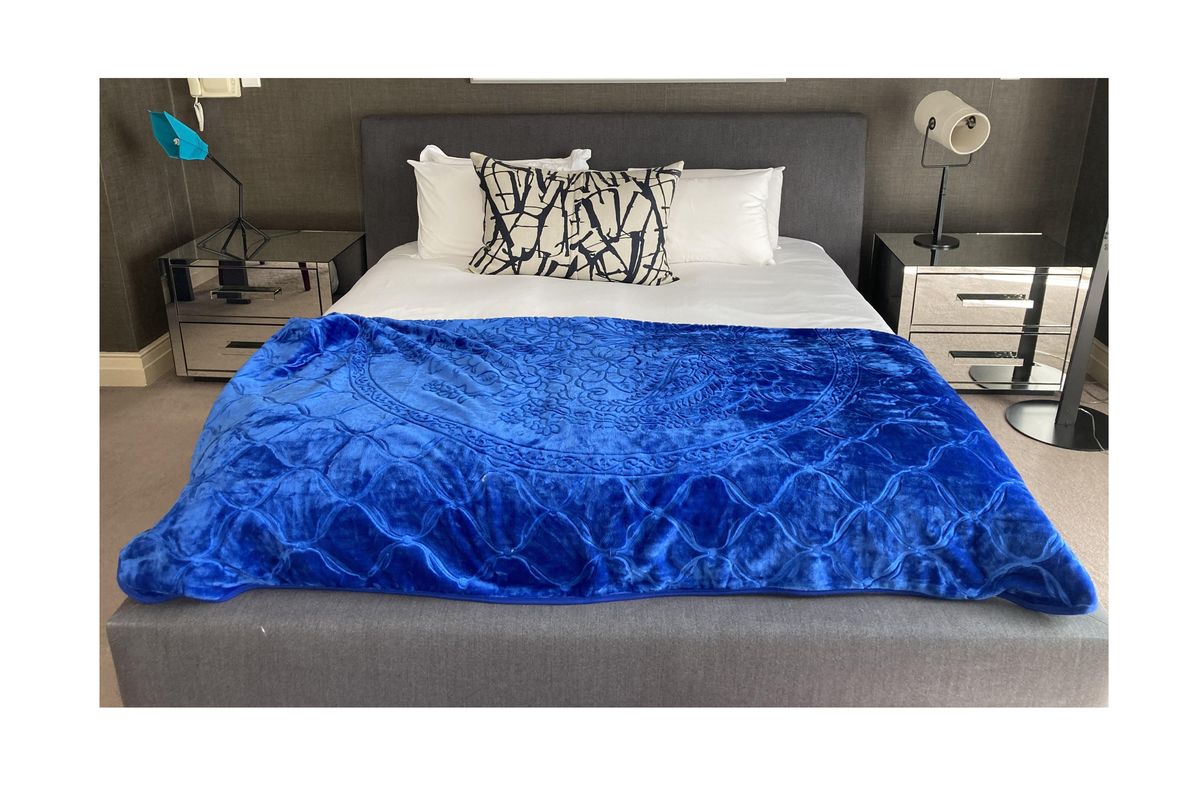 Mink Blanket Royal Blue Buy Online in South Africa