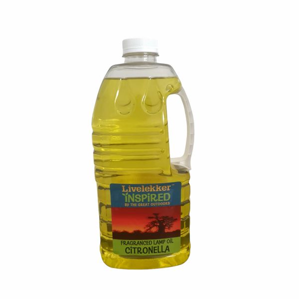 Livelekker Citronella Fragranced Lamp Oil 2 Liter