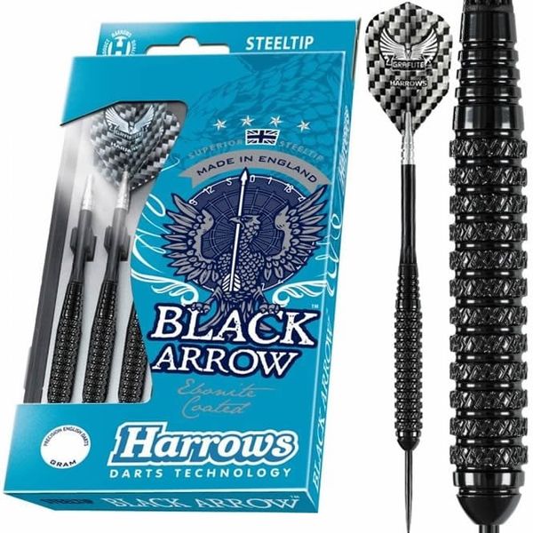 Harrows Black Arrow Darts - 26g