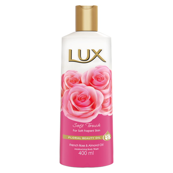 Lux Soft Touch Moisturizing Body Wash 5x400ml