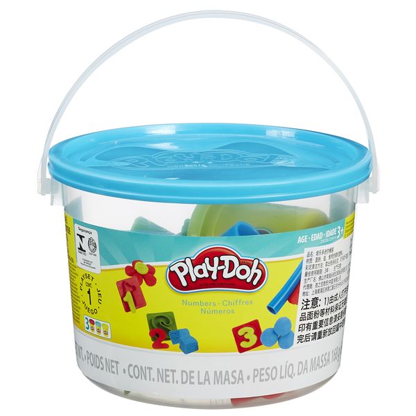 Play Doh-Mini Bucket Counting Numbers Bucket