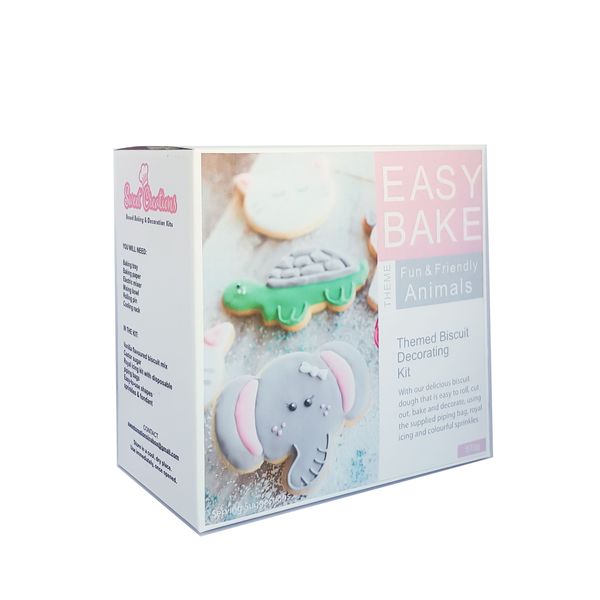 Fun &amp; Friendly Animals Decorating Biscuit Kit