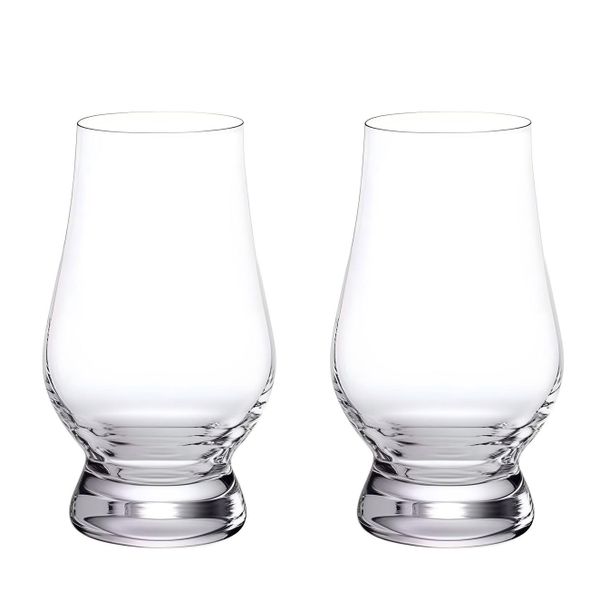 Transparent Glass 0.18 L Cognac Glass 2 Pieces Whiskey Tasting Snifter