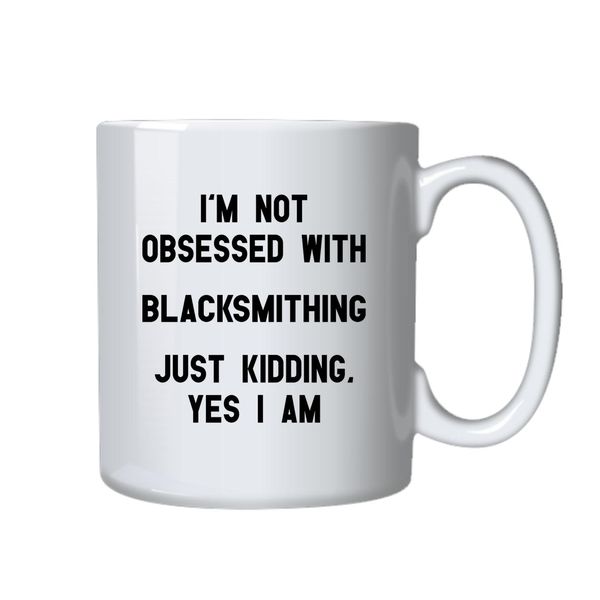 Blacksmithing Coffee Mug - Best Blacksmiths Gift For Birthday Christmas