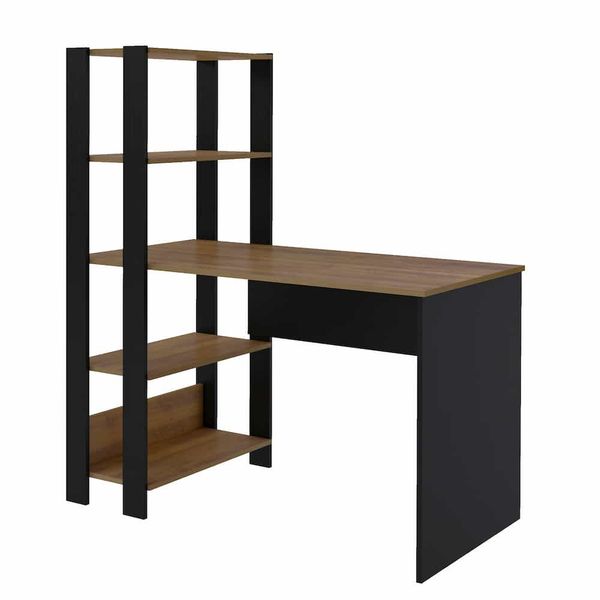 Match Black and Rustic Desk by Click Furniture