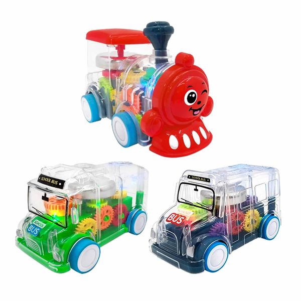3Pcs Inertia Construction Car Toys,Engineering Toys
