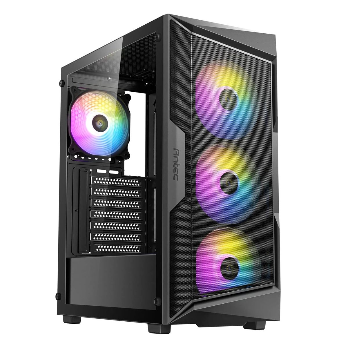 Antec AX61 Elite Mid-Tower ATX Gaming Case + 4 x 120mm ARGB Fans | Shop ...