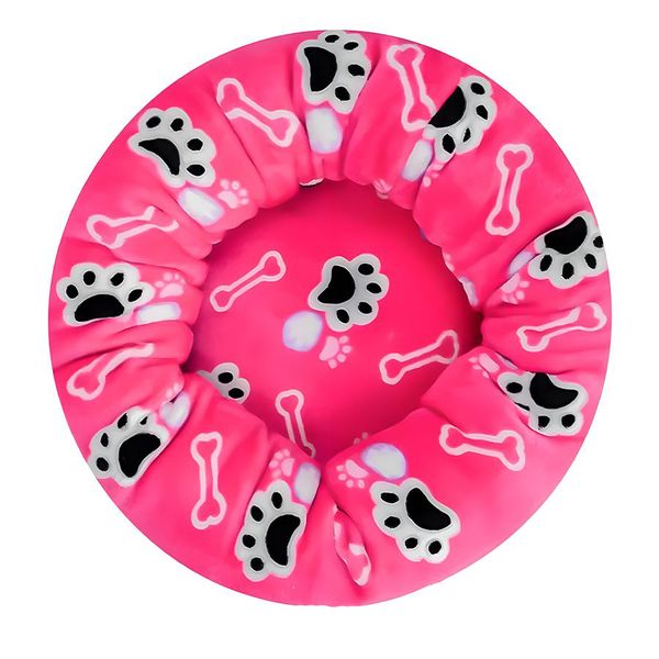 Different Colors &amp; Patterns Super Soft Small Round Pet Bed