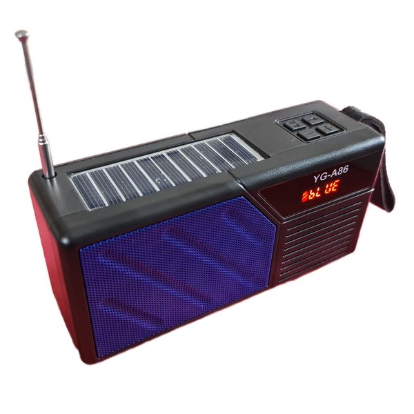 Solar Bluetooth and FM Radio Radio - Big sound in a small Radio