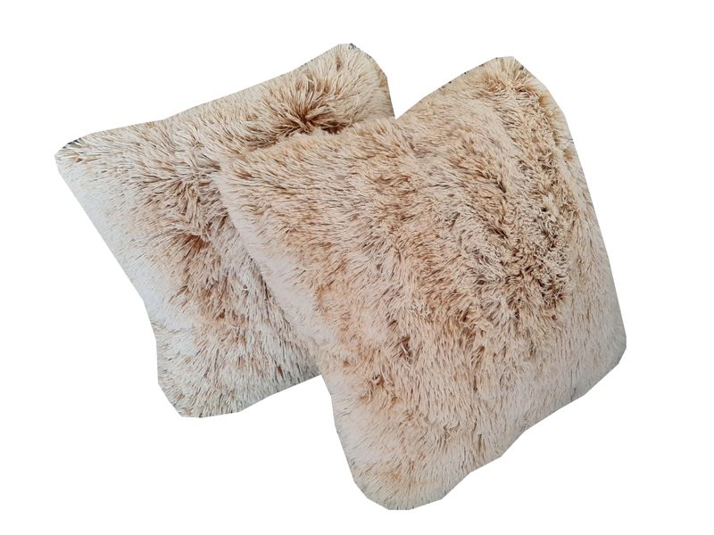 Set Of 2 - 40X40Cm - Brown image