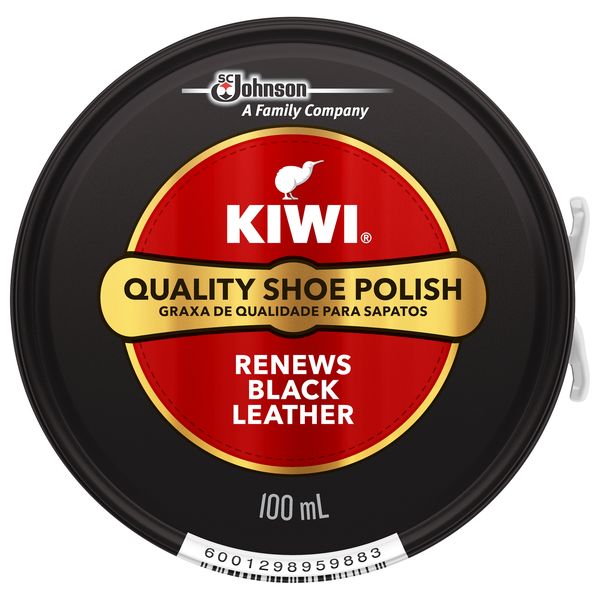 Kiwi Shoe Polish Black 100ml