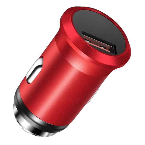 Allison - A601 - Universal Fast Charging Car Charger - Red