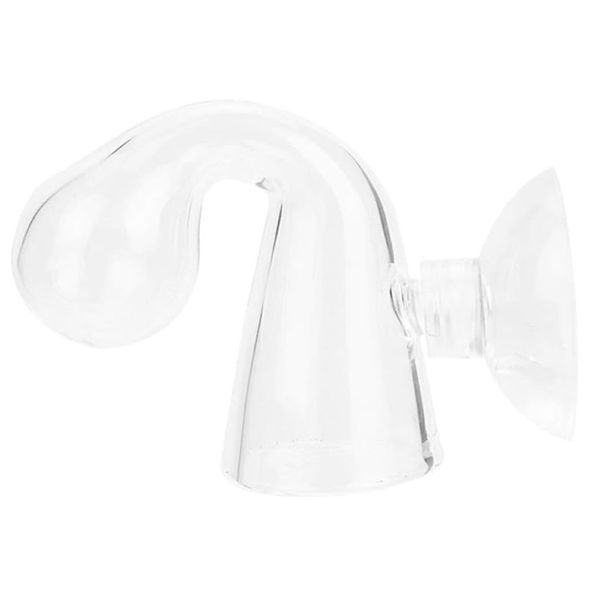 Pet Aquarium Suction Cup CO2 Level Monitoring Drop Checker (8cm)