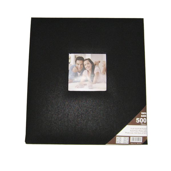 Photo Album For 500 Photos - Black