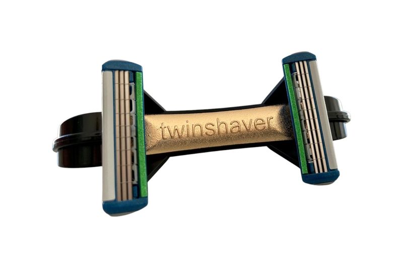 twinshaver + 4 Blades - Black