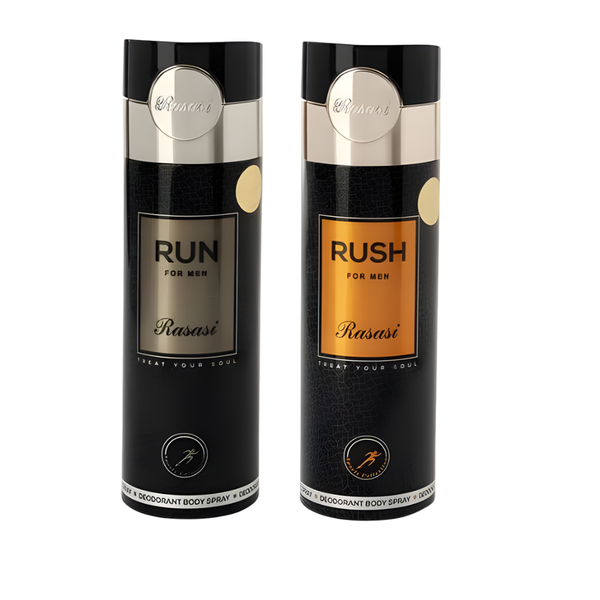 Rasasi - DEO SPORTS RUN &amp; SPORTS RUSH 200ml Bundle - For Him