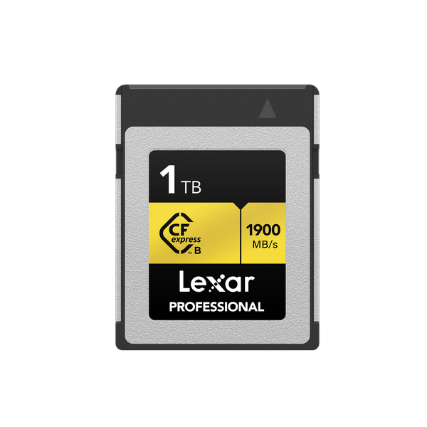 Lexar CF Express Type B - Gold 3600/3300 8K RAW