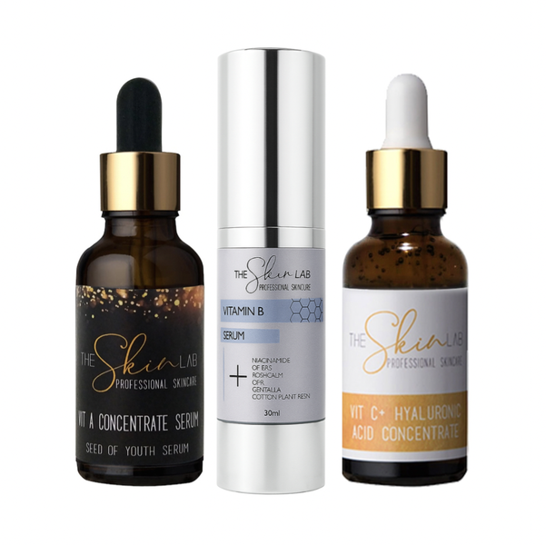 The Skin Lab Anti-Ageing Vitamin A,B &amp; C Serum Combo