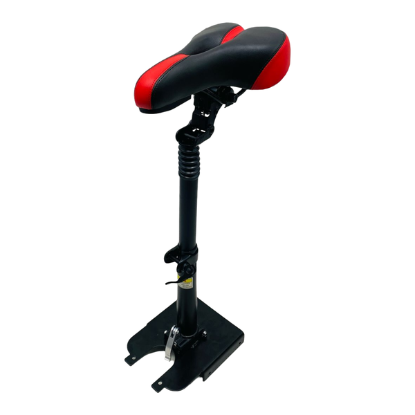 Scooter Seat Red and Black - Universal Fit for Folding Scooters
