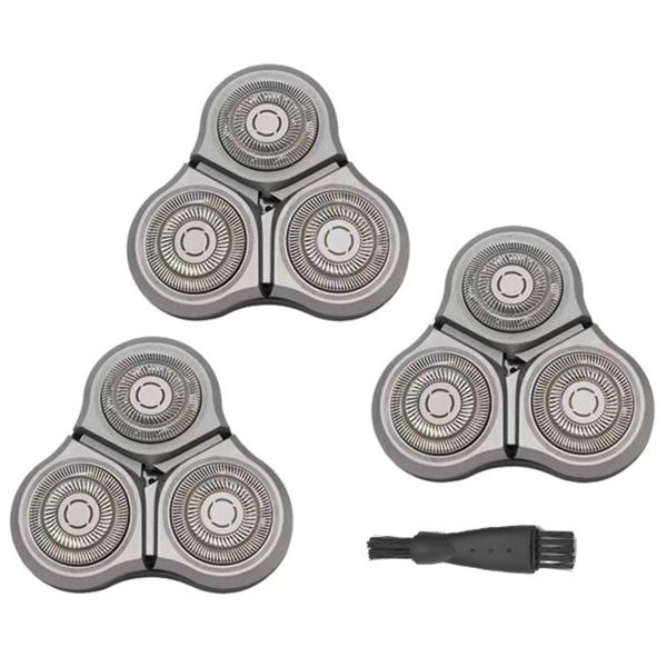 3PCS for S500C S500 S300 Electric Shaver Head+Brush