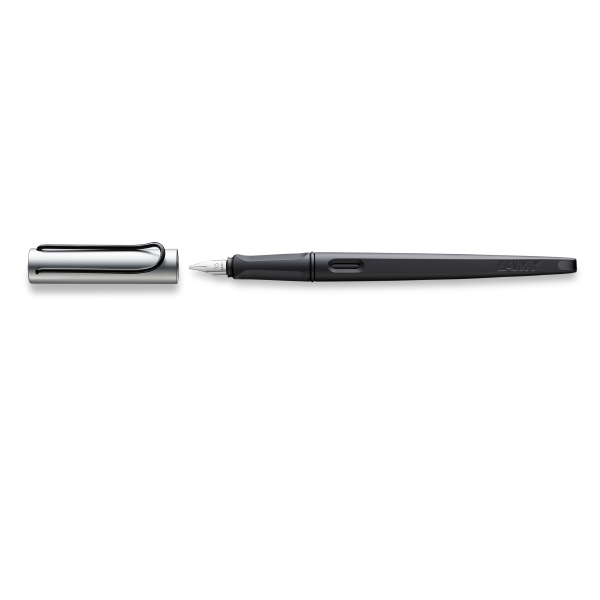 LAMY joy Fountain pen Black/Aluminium 1.9mm